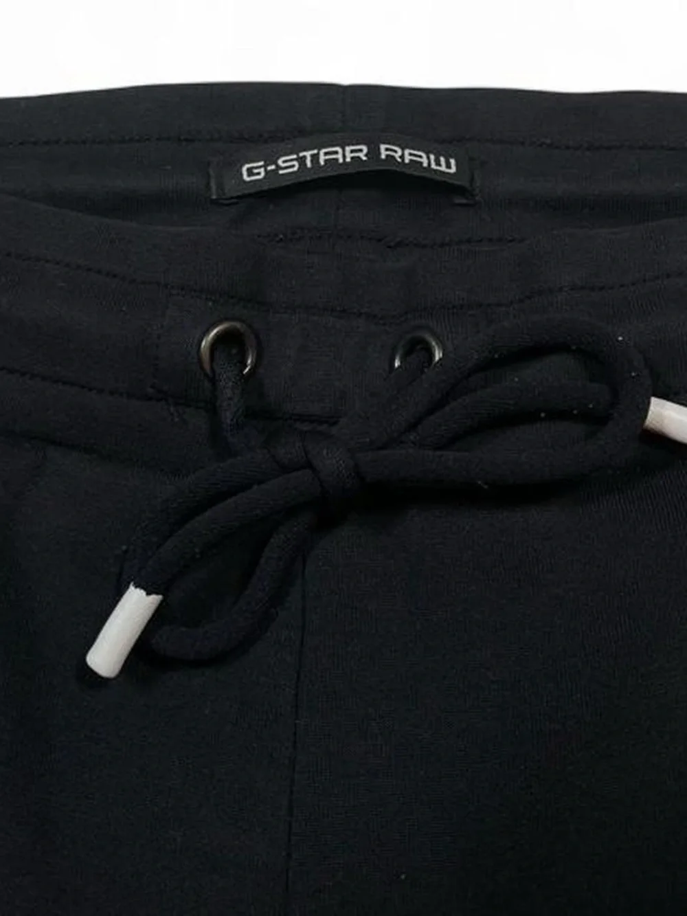 G-Star Raw ‘Moto Mixed Mesh SW Pant’ Black Joggers Men’s Size L Graphic Print